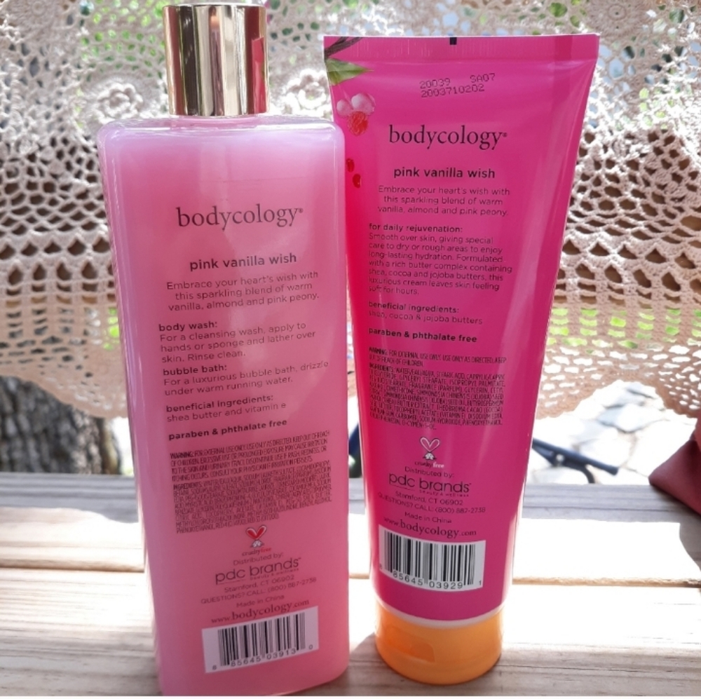 🆕️PINK VANILLA WISH BODY WASH & BODY CREAM - Picture 4 of 10